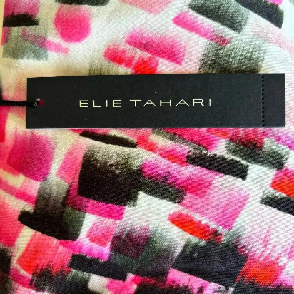 New with Tags Elie Tahari Celebration Emory Sheath Dress Size 4 - Picture 12 of 13